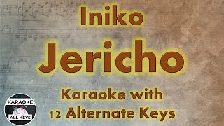 Iniko - Jericho Karaoke Instrumental Lower Higher Male Original Key