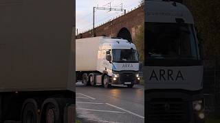 Arra Distribution Renault #truck at Widnes #shorts #shortvideo #youtubeshorts