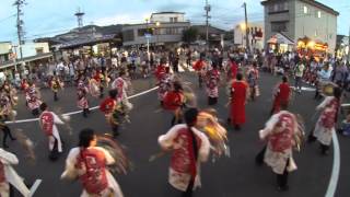 鳥取　八頭町郡家　安藤祭り　2015　中区・北区　郡家駅前　しゃんしゃんシャングリラ