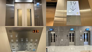 【19階建てHF】東横INN小倉駅北口のエレベーター