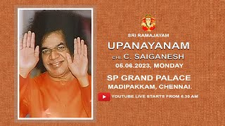 UPANAYANAM OF C. SAIGANESH