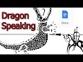 Dragon Speaking Anywhere vs Google Docs