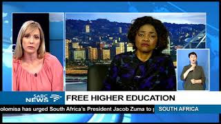 DISCUSSION: Free higher education with Minister Mkhize