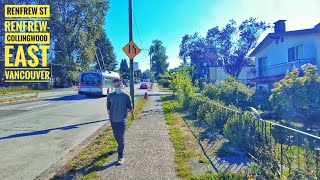 Vancouver Walk 🇨🇦 - Renfrew St, Renfrew-Collingwood (Narrated)