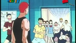 Slam Dunk - Hanamichi Sakuragi se corta el cabello [ETC TV]