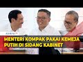 Menteri Kompak Pakai Kemeja Putih Hadiri Sidang Kabinet