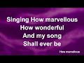 I Stand Amazed (How Marvelous) (Piano) - Worship Lyric Videos (Preview)