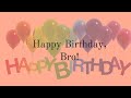 Heart touching birthday wishes for Brother || happy birthday bro #happybirthday #shorts
