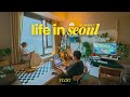 seoul vlog | plant shopping, plant boutique & plant market, room makeover, plant tour