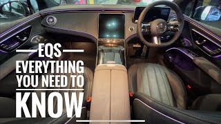 New 2024 2023 2022 Mercedes EQS All you need to know interior & exterior features & how to use them