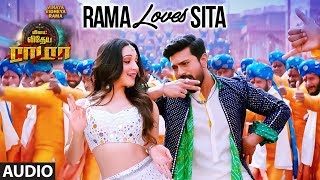 Rama Loves Sita Full Audio Song | Vinaya Vidheya Rama Tamil | Ram Charan,Kiara Advani