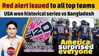 T20 World Cup 2024: Red alert issued to all top teams | USA won historical series vs Bangladesh