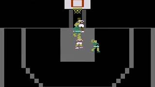 Double Dunk - Atari 2600 - Gameplay 🎮