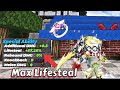 Max 57.25% LifeSteal Zeus Armor In Skyblock!