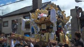 2012年（平成２４年）的形・湊神社 国恩祭 屋台練り