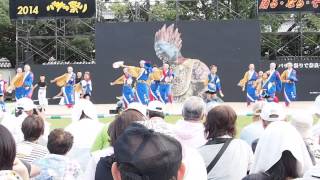 花柳　よさこい　2014　バサラ祭り　メイン会場