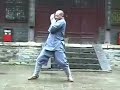 shaolin lao tong bi quan by shaolin warrior monk grandmaster shi yan ao of the shaolin temple