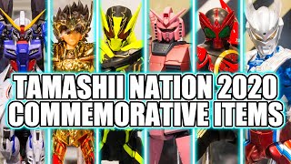 TAMASHII NATION 2020 Commemorative items / 魂ネイション2020開催記念商品 display