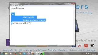 Tutorial 8 - Do While Loop