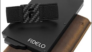 Fidelo Minimalist Wallets Card “Quick Review” - TCDShow.com