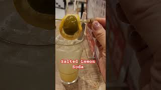 Salted Lemon Soda #saltedlemon