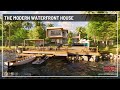 The Modern Waterfront House | Full 3D House Tour | EAB Design Studio