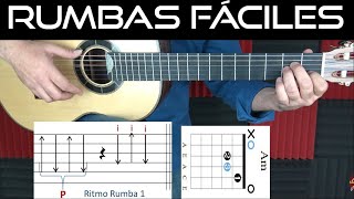 Las 7 Rumbas mas fáciles de aprender para iniciarte (sólo 4 acordes) Tutorial. Jerónimo de Carmen