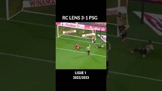 RC LENS VS PARIS SAINT GERMAIN LIGUE 1 2022 || HIGHLIGHT & GOAL