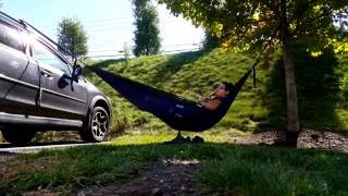 Set up Eno hammock anywhere easy!