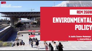 REM 356W ENVIRONMENTAL POLICY