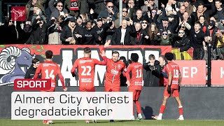 Almere City FC verliest met 1-4 van RKC | Omroep Flevoland