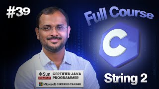 String In C Programming Session 39