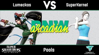 Lumeckos (Bayonetta) vs SuperKernel (Wii Fit) - Pools - PNW Arcadian 2024