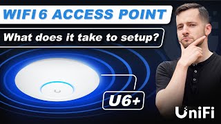 Ubiquiti Unifi U6+ Setup | Wifi 6 Access Point Unboxing 📦 Is it for YOU?