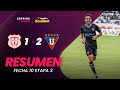 Técnico U. 1 - 2 Liga de Quito Resumen Fecha 10 / 2da Etapa / LigaPro Ecuabet