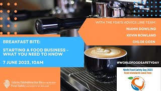 Breakfast Bite:  Starting a Food Business -  What you Need to Know