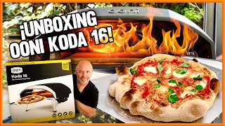 ¡Increíble! Unboxing del nuevo horno de Pizza más caliente del  mercado. Ooni Koda 16 Unboxing.