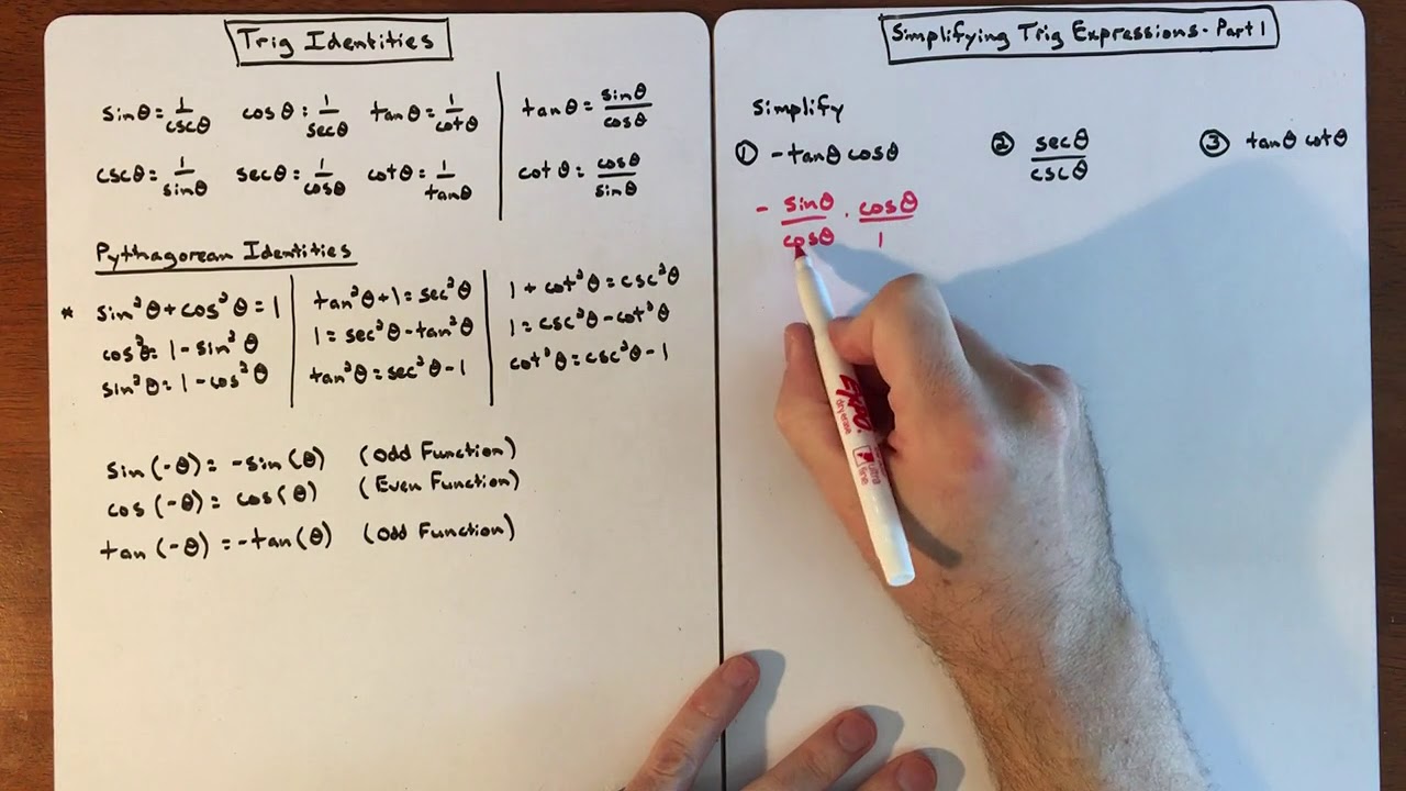 Simplifying Trig Expressions Lostworth