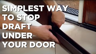 Seal the Gap on the Bottom on Entry Door - Today's Homeowner with Danny Lipford