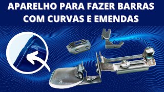 Aparelho para Fazer Barras com Curvas e Emendas! Cavemac