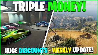 DOUBLE & TRIPLE MONEY, DISCOUNTS & LIMITED TIME CARS IN DEALERSHIPS - GTA ONLINE WEEKLY UPDATE!
