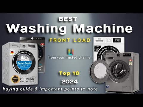 Best Washing Machine 2024 | Best Front Load Washing Machine 2024 - YouTube