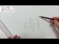 eng sub everyday object in 2 point perspective 應用透視法素描【屯門畫室】