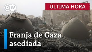 DW Noticias del 09 de octubre: Israel ordena asedio completo de Franja de Gaza [Noticiero completo]