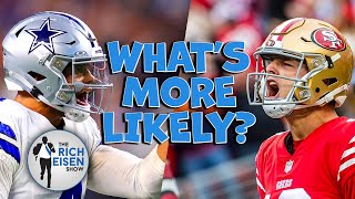 What’s More Likely: Rich Eisen Talks Cowboys, 49ers, Chiefs, Steelers, Falcons,