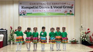 LOMBA DANCE SEKOLAH MINGGU || GUNUNG CERMIN A || CHRISTMAS CELEBRATION 2024