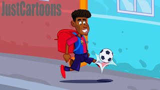 A Day In A Life Of Lamine Yamal 💥🏆⚽🔥