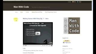 Making Games with Ruby Ep. 2 - Setup on Windows