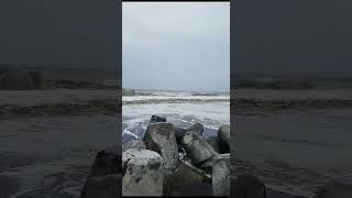 Violent Sea at Ambalappuzha Coast അമ്പലപ്പുഴ കടൽ #alappuzha #kerala #sea #rainyseason #violentsea