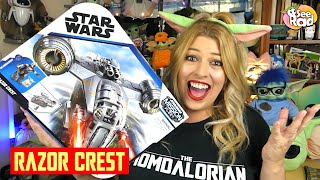 Star Wars Mission Fleet The Mandalorian RAZOR CREST  W/ Mando \u0026 Grogu (BABY YODA) REVIEW